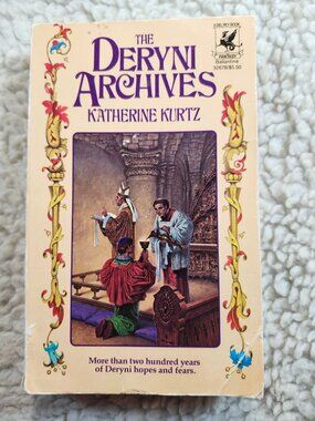 The Deryni Archives Katherine Kurtz Del Rey Ballantine Paperback 1986 First Ed
